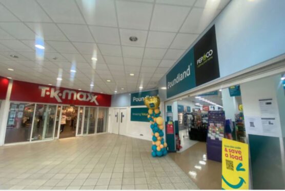 Unit two is currently Poundland's Elgin temporary home.