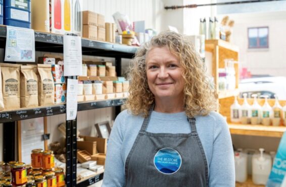 Owner of The Re:Store Moray, Alison Ruickbie.