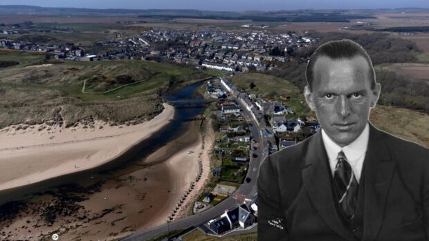 Port Errol Heritage Society are celebrating the first ever flight across the North Sea - but should the pilots strong Nazi links be recognised? Image: Kenny Elrick/ DC Thomson