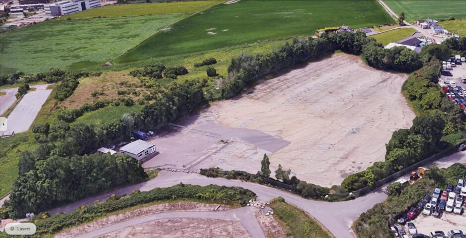 The site has a storied history before becoming a car park. Image: Google Earth