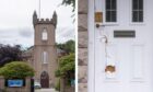 To go with story by Bryan Rutherford. Stonehaven Fetteresso Church minister Mark Lowey's home raided by police Picture shows; Stonehaven Fetteresso Church and manse. Stonehaven (Bath Street - church; 11 South Lodge Drive - manse). Supplied by DC Thomson Date; 29/07/2024