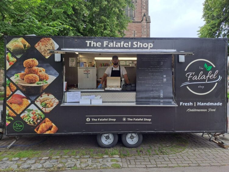 The Falafel Shop, Inverness.