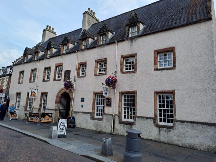 The former Dunbar hospital building in Inverness