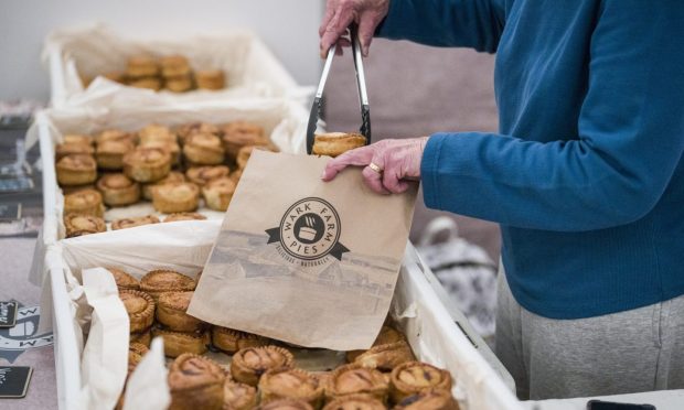 Wark Farm pies, produced near Alford.