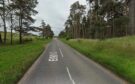 B9013 near Burghead. Image: Google Maps.