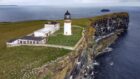 The lighthouse on Copinsay. Image: Allan Properties