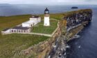 The lighthouse on Copinsay. Image: Allan Properties