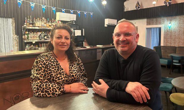 I sat down with North Bar owners, and partners, John Adam and Khanim Guild to chat about North Bar's start to life in the Blue Toon. Image: Isaac Buchan/ DC Thomson