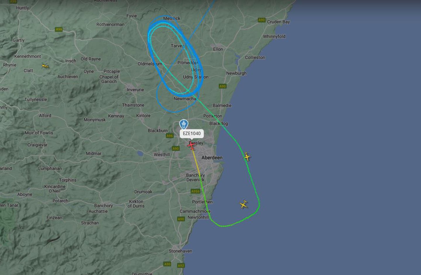 Travel chaos as flights cancelled due to fog blankets the north-east