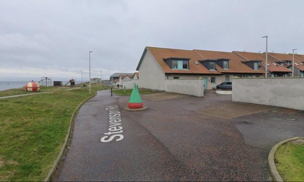 Police were called to an incident close to Murison Place in Fraserburgh. Image: Google Maps.