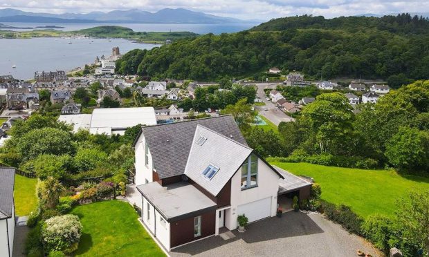 The property has raised decks to take in the glory of Oban Bay. Image: Image: Fiuran Property