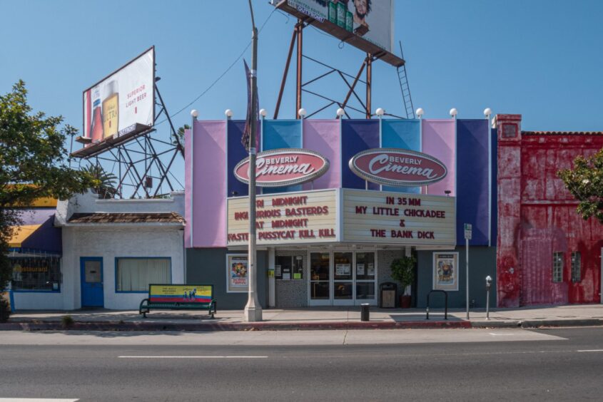 New Beverley Cinema in LA, which Belmont Cinema Aberdeen has taken inspiration from.