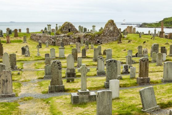 Kilnaughton Graveyard on Islay.