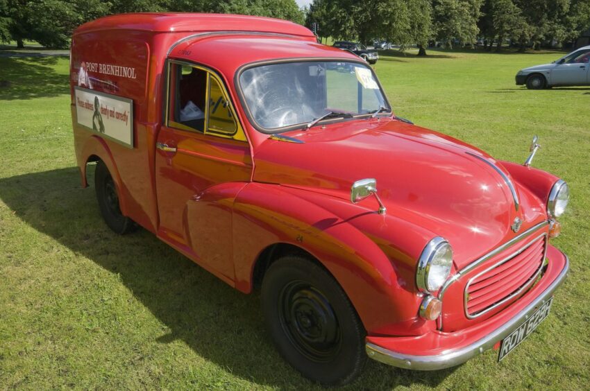 A gleaming version of the far more decrepit Morris Post Office van Mark and his friend used in to deliver parcels. Image: Philip Silverman/Shutterstock.