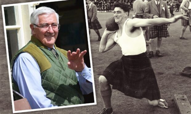 Farmer and Highland Games competitor, judge and enthusiast, Bob Aitken.