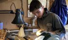Daniel Stewart has his own woodturning business in Western Ross. Image: Business Gateway