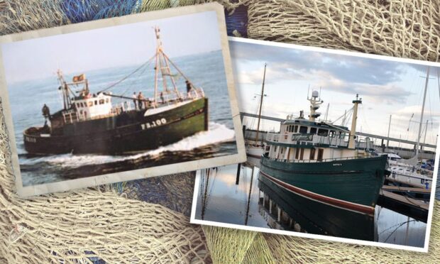 Still going strong, the Peterhead trawler turned Inverness Airbnb destination.