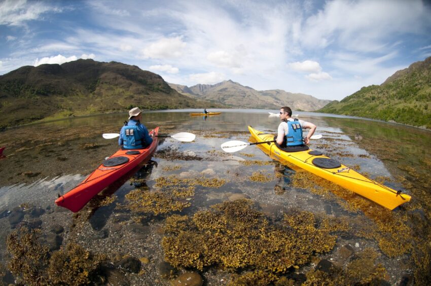 Kayaking with Wilderness Scotland