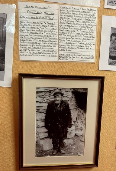 The stories of New Aberdour's past are also on display in the church. Image: Isaac Buchan/ DC Thomson