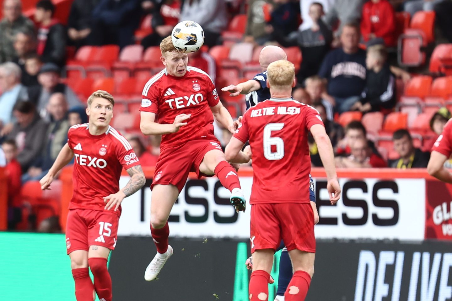 Aberdeen defender Gavin Molloy in action against Queens Park at Pittodrie. Image: Shutterstock