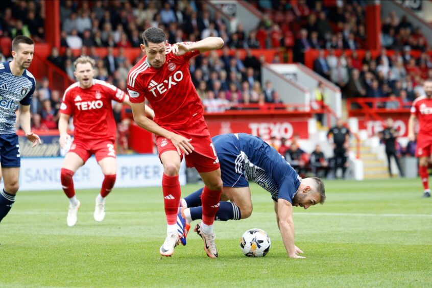 Ester Sokler of Aberdeen during the Premier Sports Cup match against Queen's Park. Image: Shutterstock.