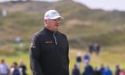 Paul Lawrie in action at the Staysure PGA Seniors Championship at Trump International Links. Image: Darrell Benns/DC Thomson.