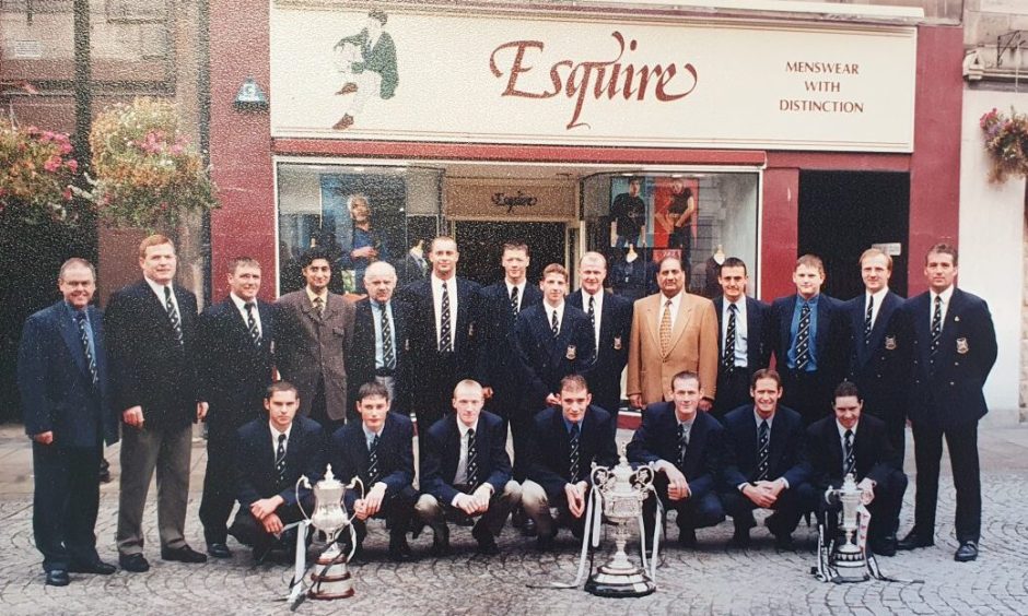 Elgin City with blazers from Esquire