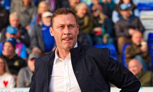 Inverness manager Duncan Ferguson is determined to make his young squad promotion contenders in League One. Image: SNS