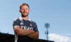 ABERDEEN, SCOTLAND - JULY 30: Nicky Devlin during an Aberdeen open training session at Pittodrie Stadium, on July 30, 2024, in Aberdeen, Scotland. (Photo by Ross Parker / SNS Group)