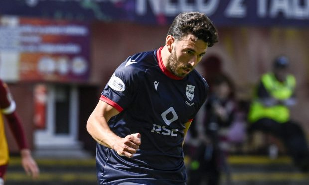 Will Nightingale in action for Ross County. Image: SNS