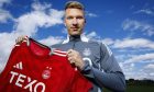 Ante Palaversa holding and Aberdeen FC shirt