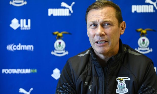 Inverness manager Duncan Ferguson. Image: Rob Casey/SNS Group