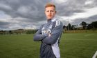 Aberdeen defender Gavin Molloy at Cormack Park. Image: SNS