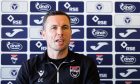 Ross County manager Don Cowie. Image: SNS.