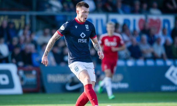 Kacper Lopata in action for Ross County. Image: SNS