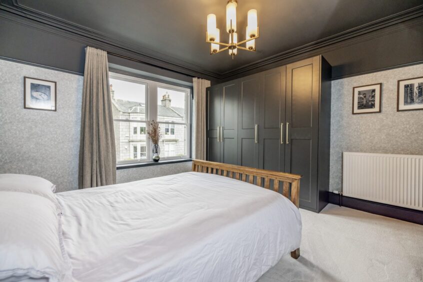 Bedroom at the Victorian townhouse