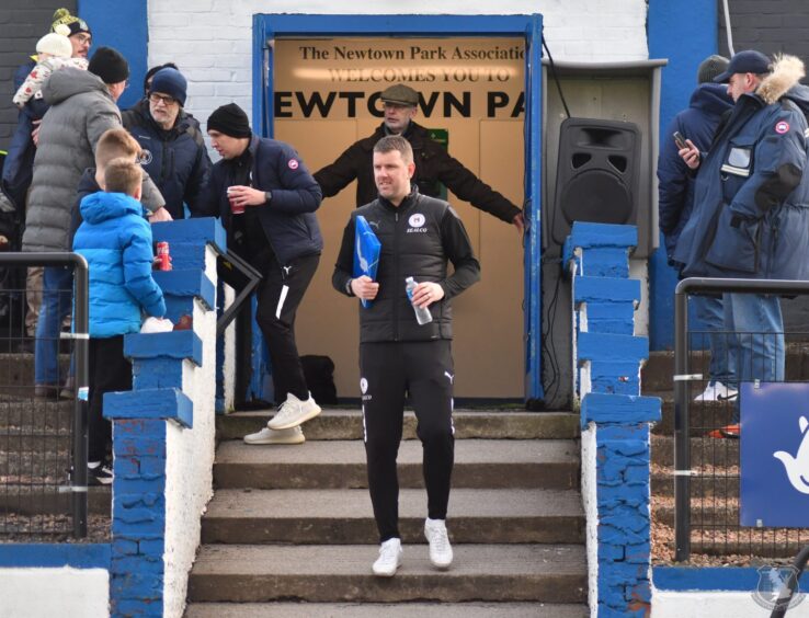 Bo'ness United manager Stuart Hunter