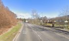 The accident happened on the A835 near Garve. Image: Google Maps.