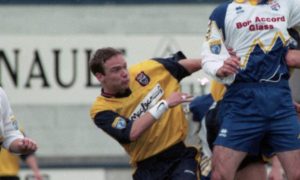 Andy Macleod in action for Ross County in 1996. Image: DC Thomson.