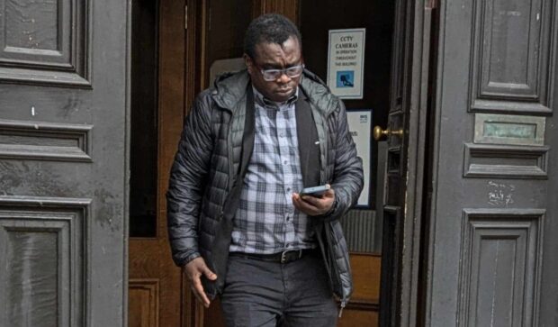 Abdullahi Raheem refused a breath test after overturning his car in Aberdeen city centre. Image: DC Thomson.