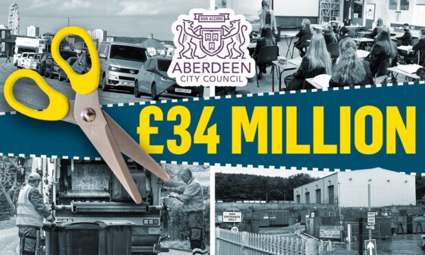 Aberdeen City Council budget proposals.