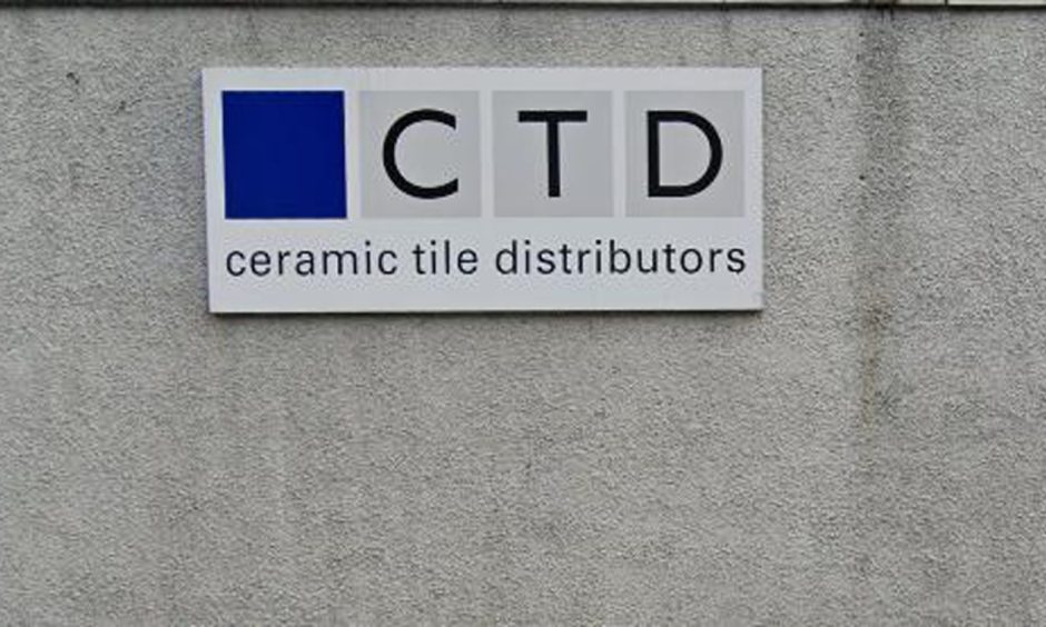 CTD sign on wall