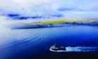 A boat in Scapa Flow.