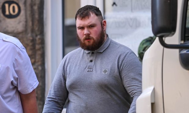 Nathan Sim was told by Judge Buchanan that a prison sentence was 'inevitable'. Image: DC Thomson.