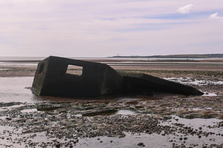 Pillbox on Donmouth Beach 