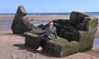 Jacqueline Willis has become intrigued by the six pillboxes on North Donmouth Beach.