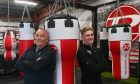 Tom McPherson and his son Gregor are encouraging everyone to give boxing a bash.