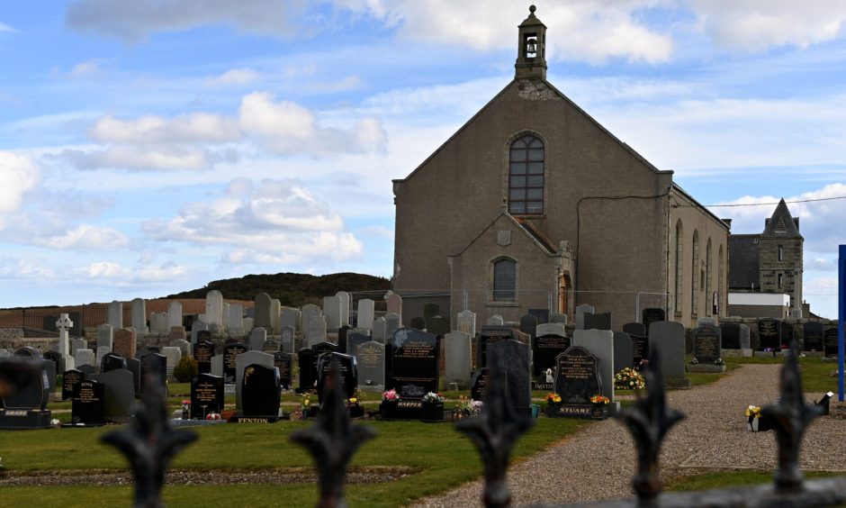 The church is one of many across Scotland which has been earmarked for closure. Image: Kenny Elrick/ DC Thomson