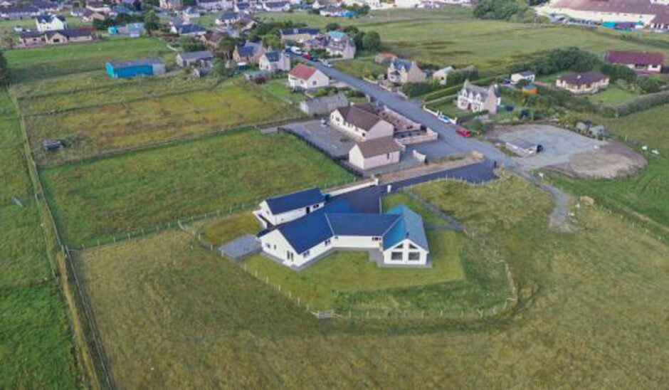 18 Cross Street, Stornoway has panoramic views over Broad Bay.