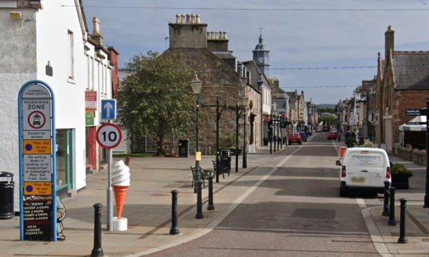 Dingwall High Street.